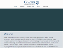 Tablet Screenshot of glacier.com