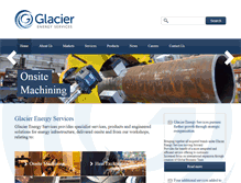 Tablet Screenshot of glacier.co.uk